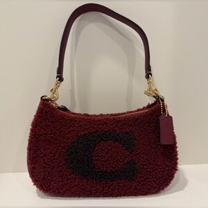 Coach Teri Shoulder Bag with Coach Motif - Never Used